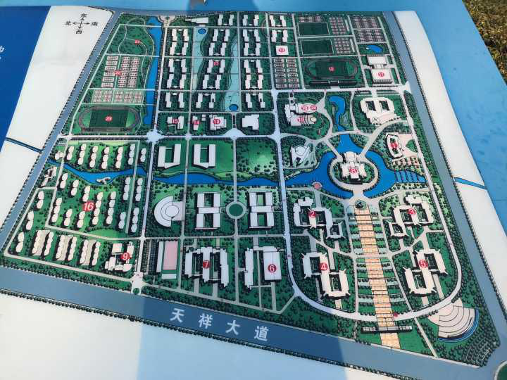 南昌交通学院平面图图片