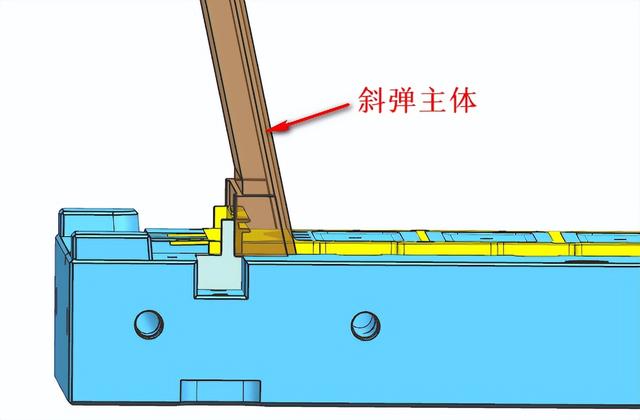 前模斜弹机构的设计方法