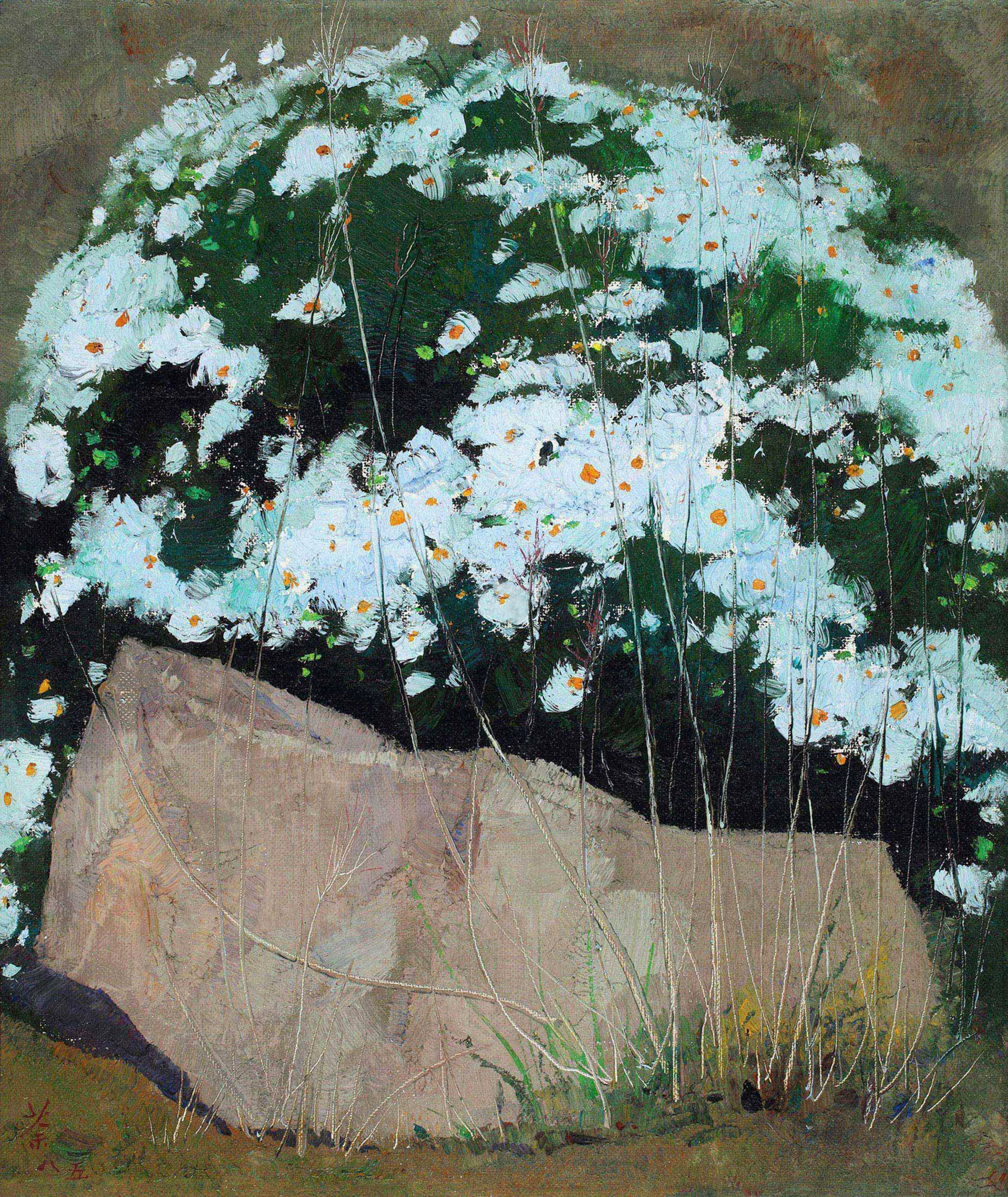 中国美术大师,吴冠中油画作品鉴赏