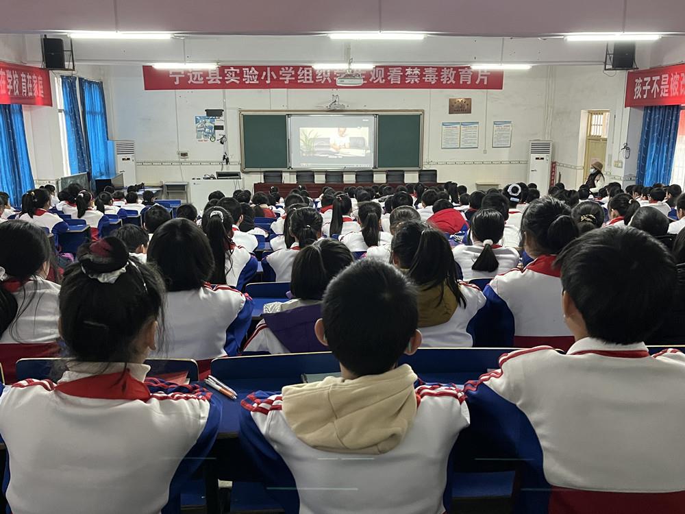 宁远禁毒知识进校园护航青春助成长