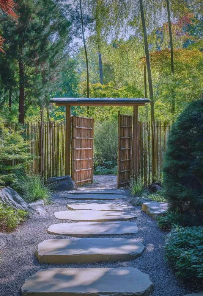 中式,木质,竹篱,这三种围墙打造你的最佳选择