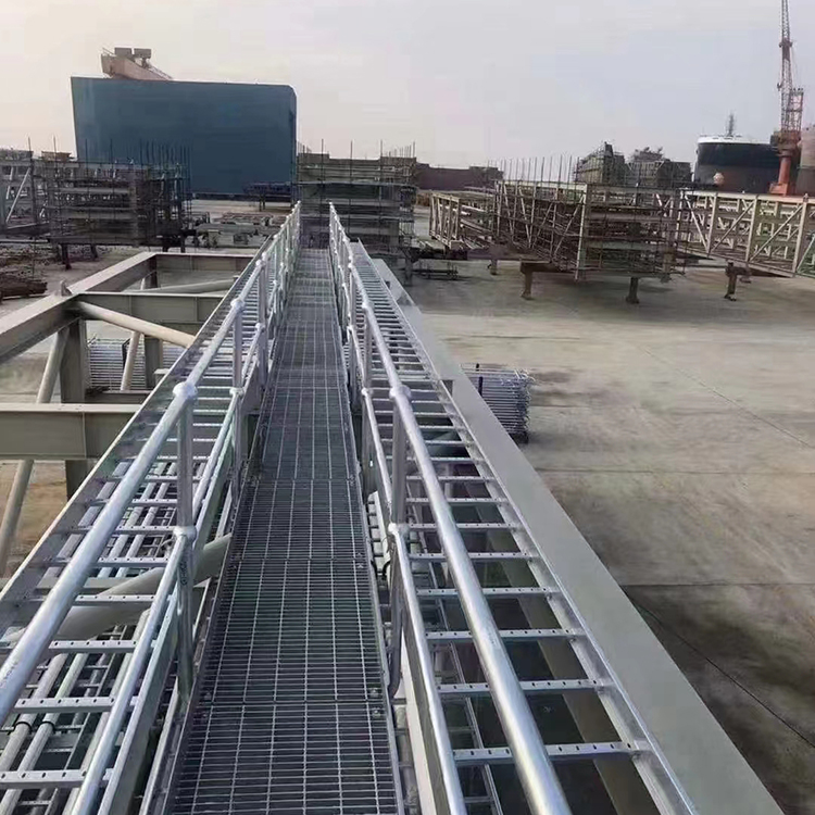 防滑玻璃钢格栅走道板 颜色黄色,绿色,灰色 孔型方形