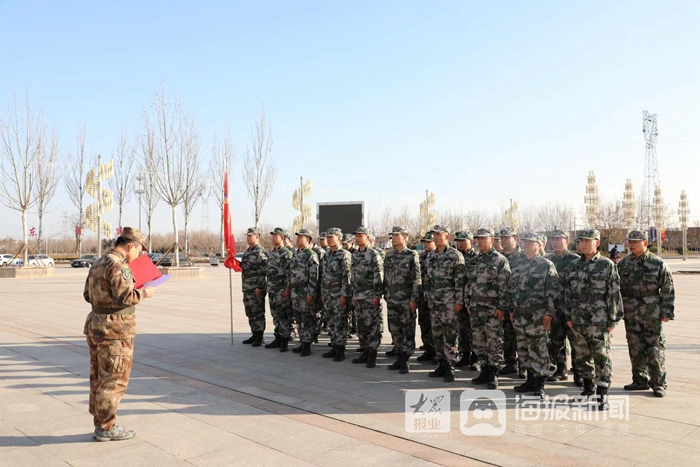 山东东营武警图片