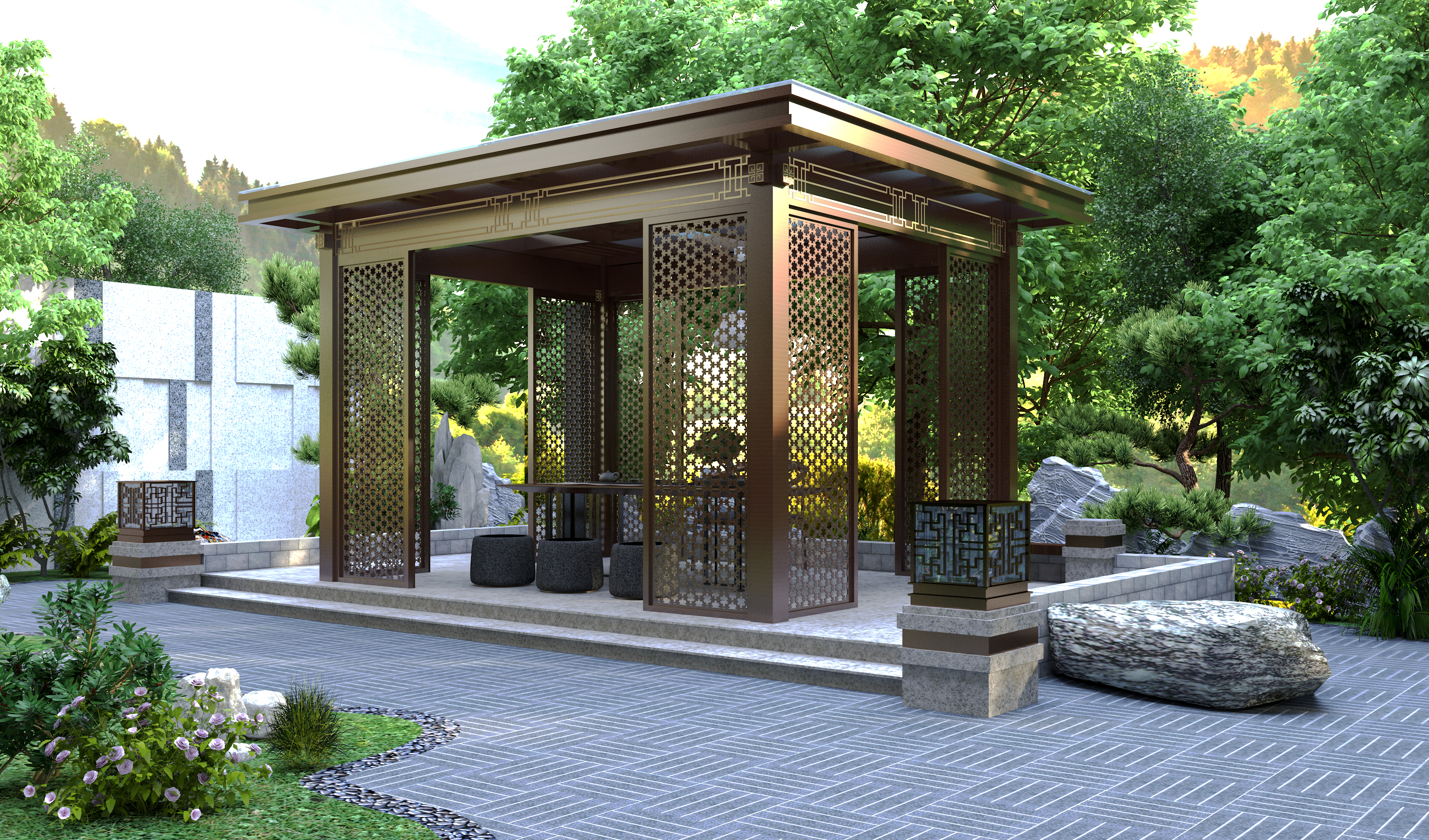 铝合金凉亭有什么优势,为什么这么多人喜欢