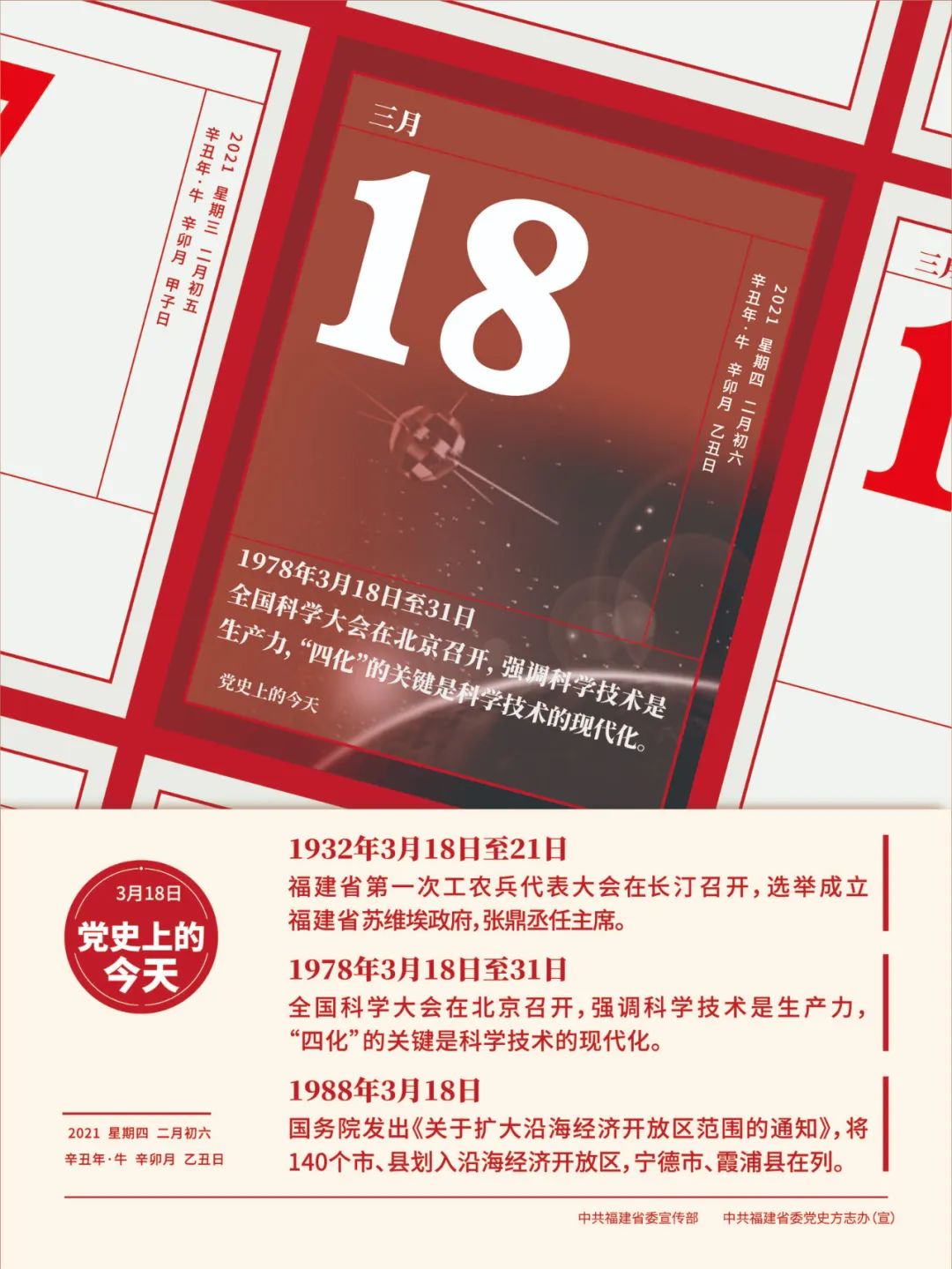 百年回眸丨 党史日历·3月18日