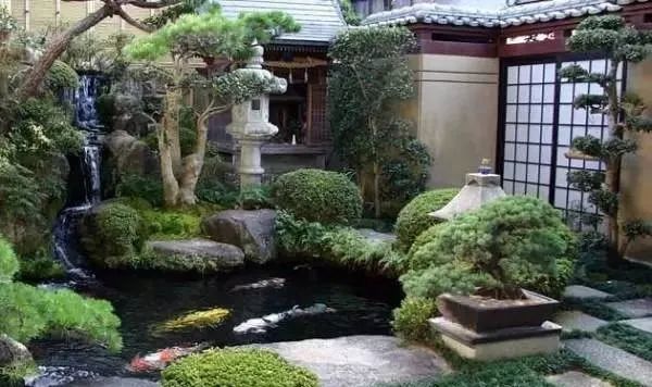 「庭院」日本乡村别墅庭院设计