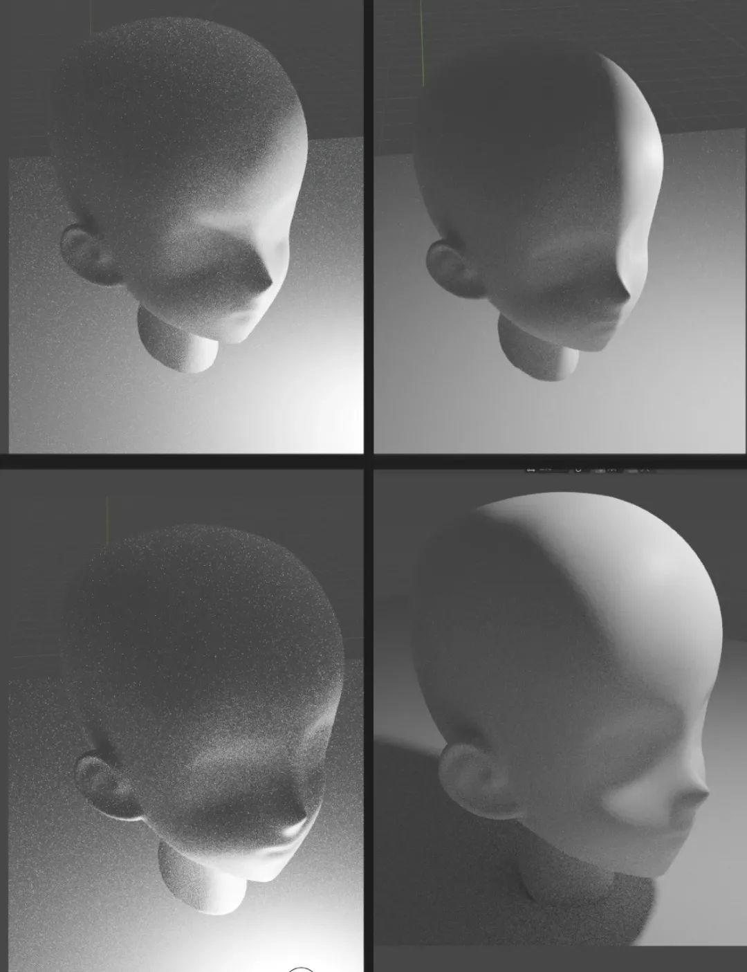 「绘画素材」不知道面部打光怎么画?一组头像光影示范