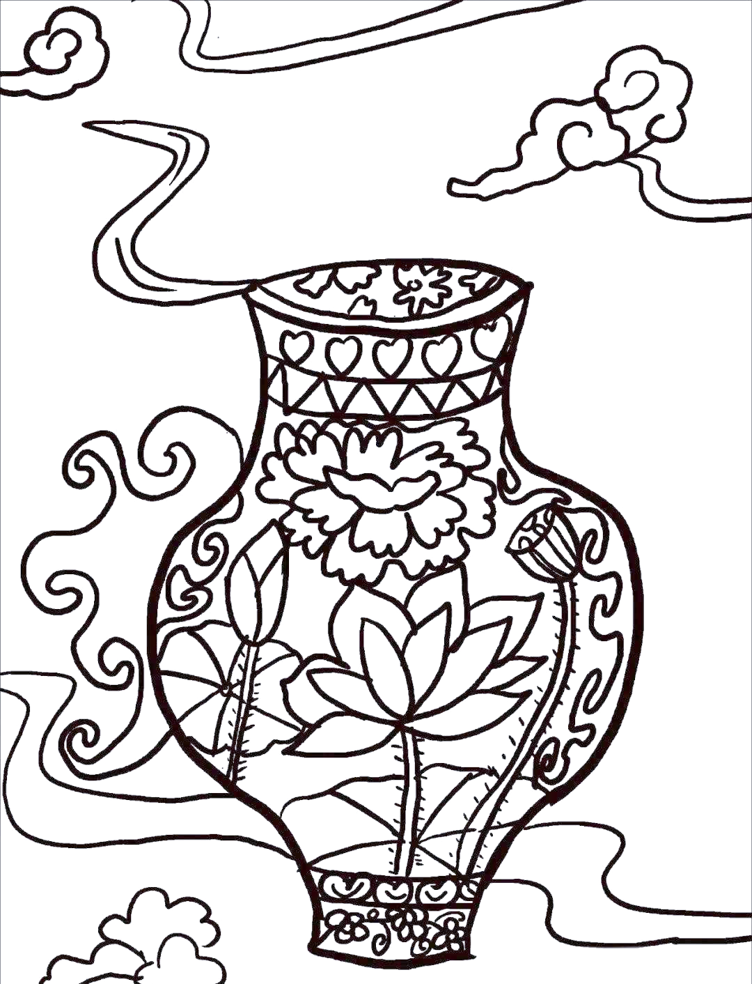 如何用画笔描绘景泰蓝瓶的魅力