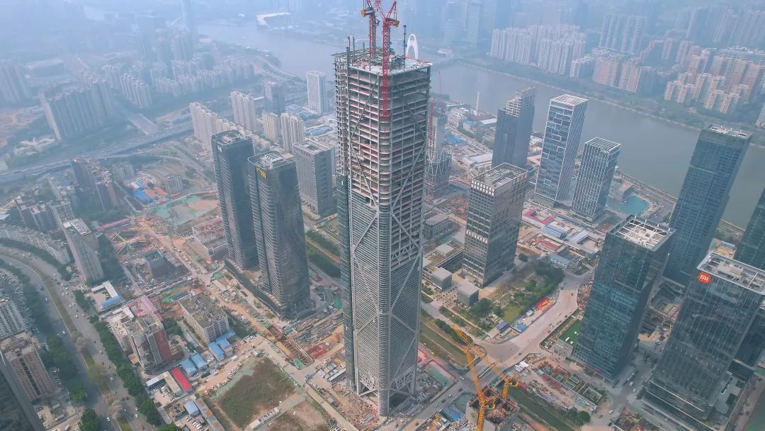 封顶啦!广州广商中心项目建设迈入新阶段