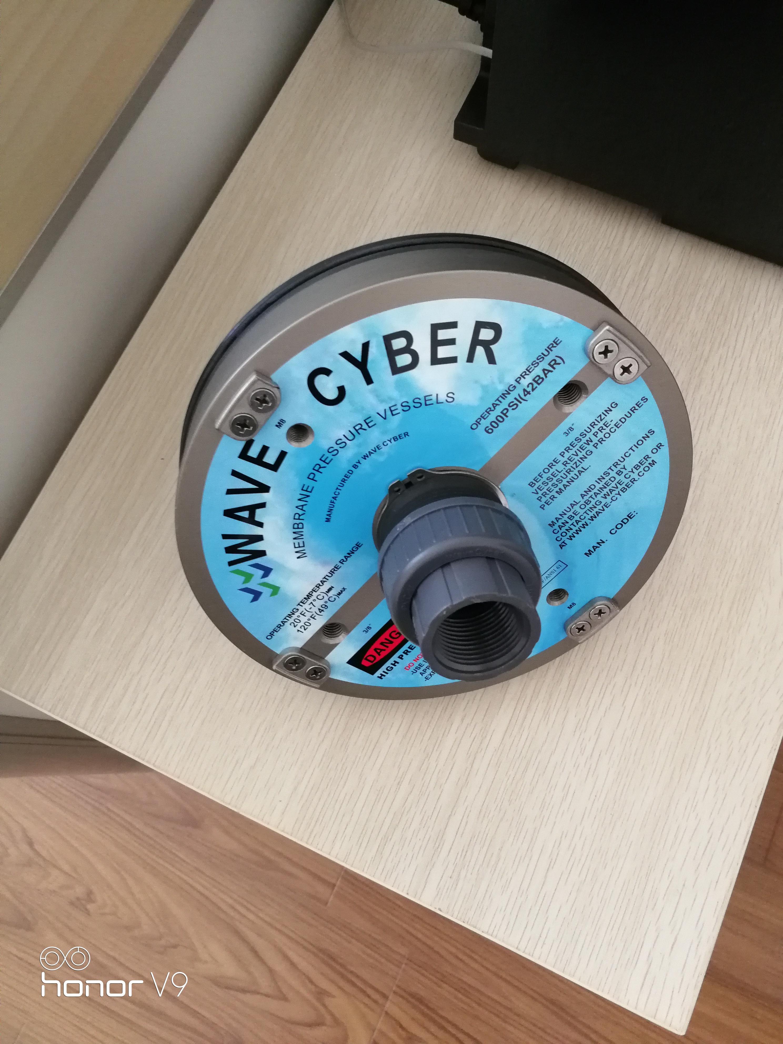 唯赛勃玻璃钢膜壳端盖wave-300pj-8