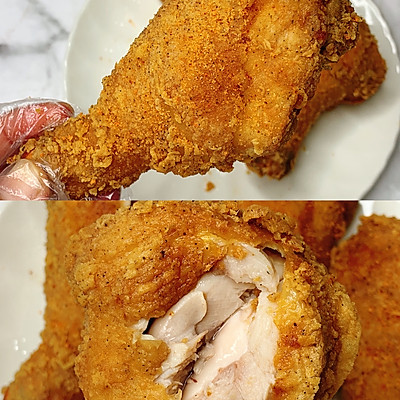 鲜嫩多汁,酥脆无比的椒盐炸鸡腿!绝绝子