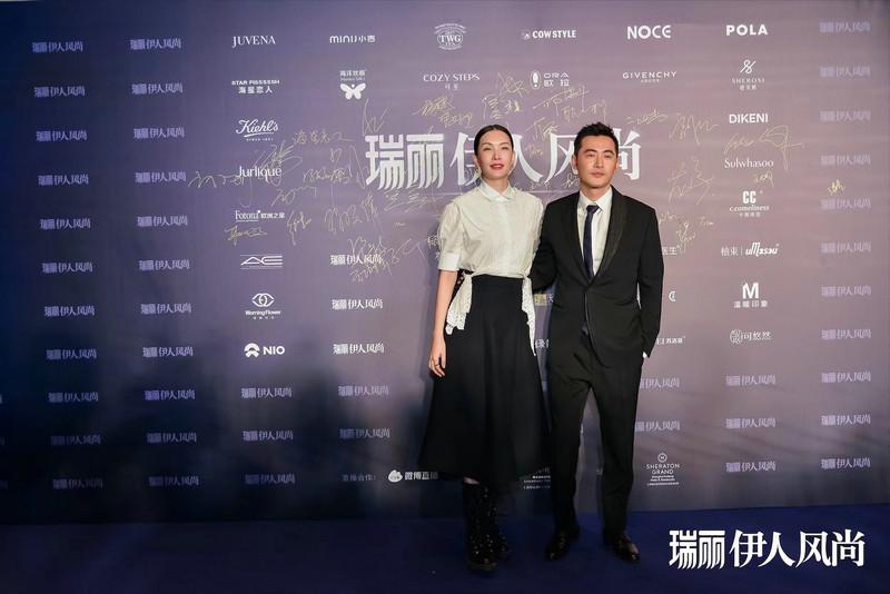 佟晨洁魏巍合体出席活动 魏巍《清风朗月花正开》正在热播