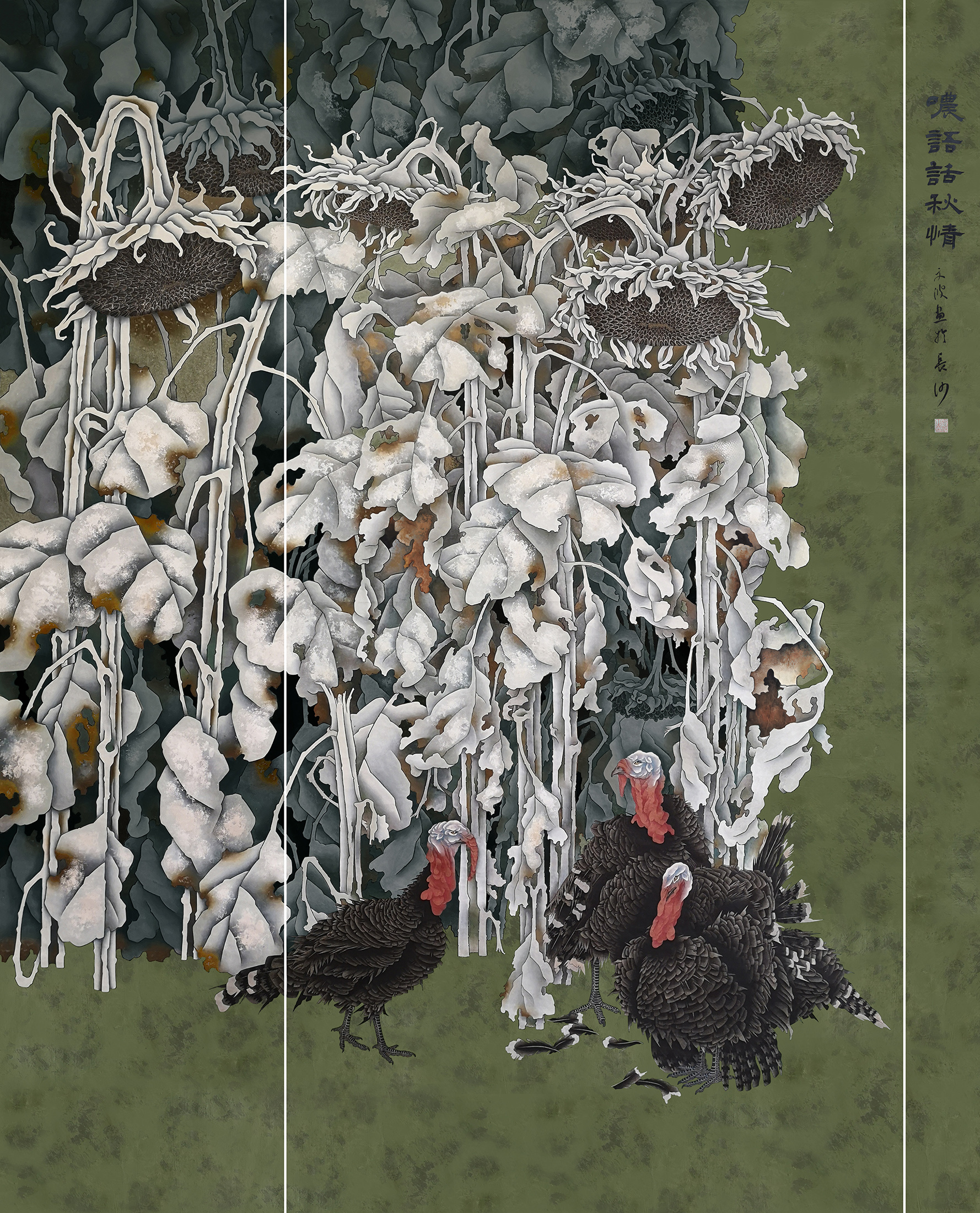 画家文波绘画作品欣赏