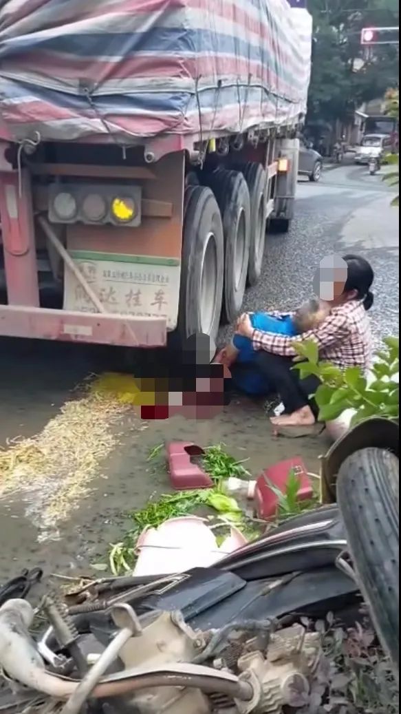「突发」梅县区南口镇一男子被大货车碾压身亡!