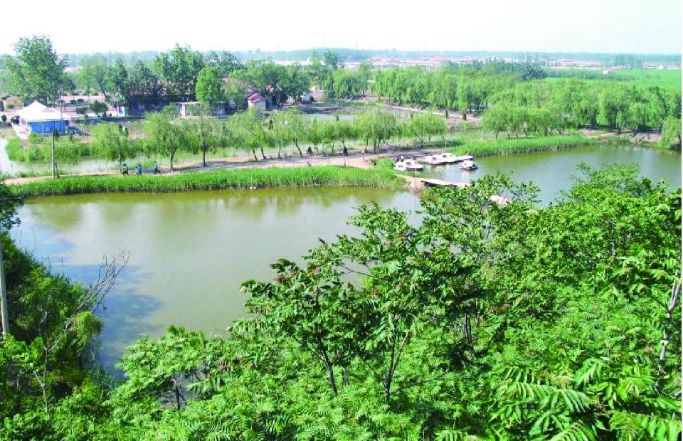 大地文心|马踏湖湿地:"黑臭河"换新颜