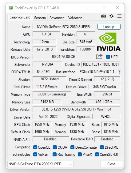 gtx760gpuz图片