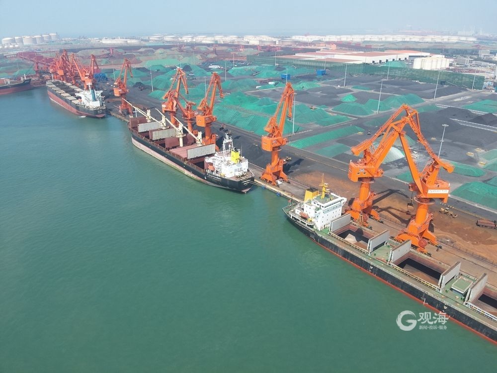 创青岛单次启用泊位最多纪录!董家口港4个泊位顺利通过对外启用验收
