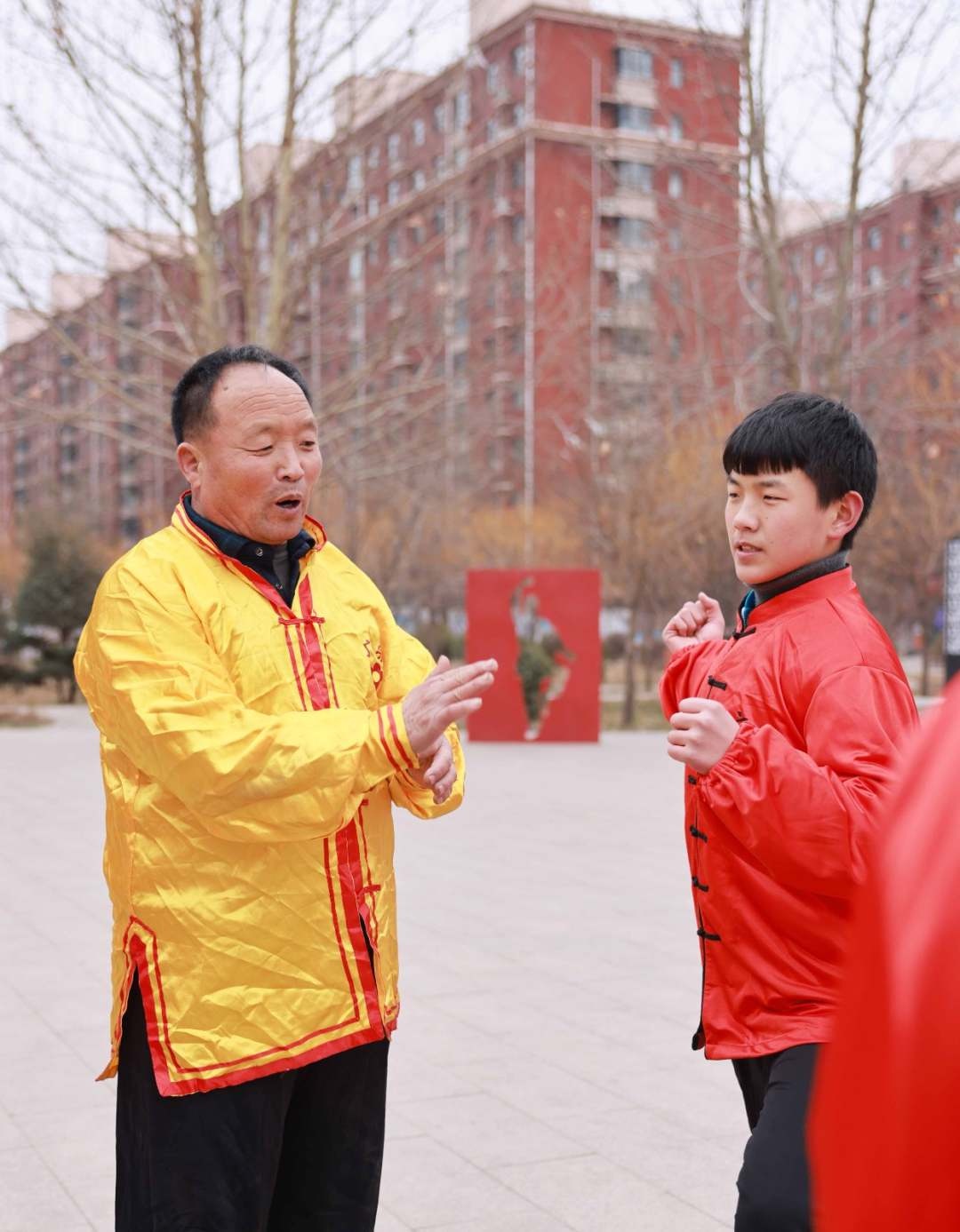 河北广宗:习练"梅拳,乐在其中