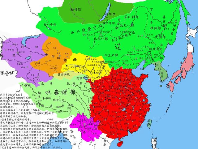 安史之乱后,宋朝只能勉强持平北方的辽金,后来更是被蒙古灭亡