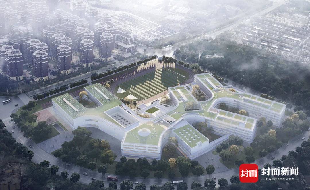 成都七中领办"成都市温江区菁才中学校"!两校区计划于2025年8月竣工