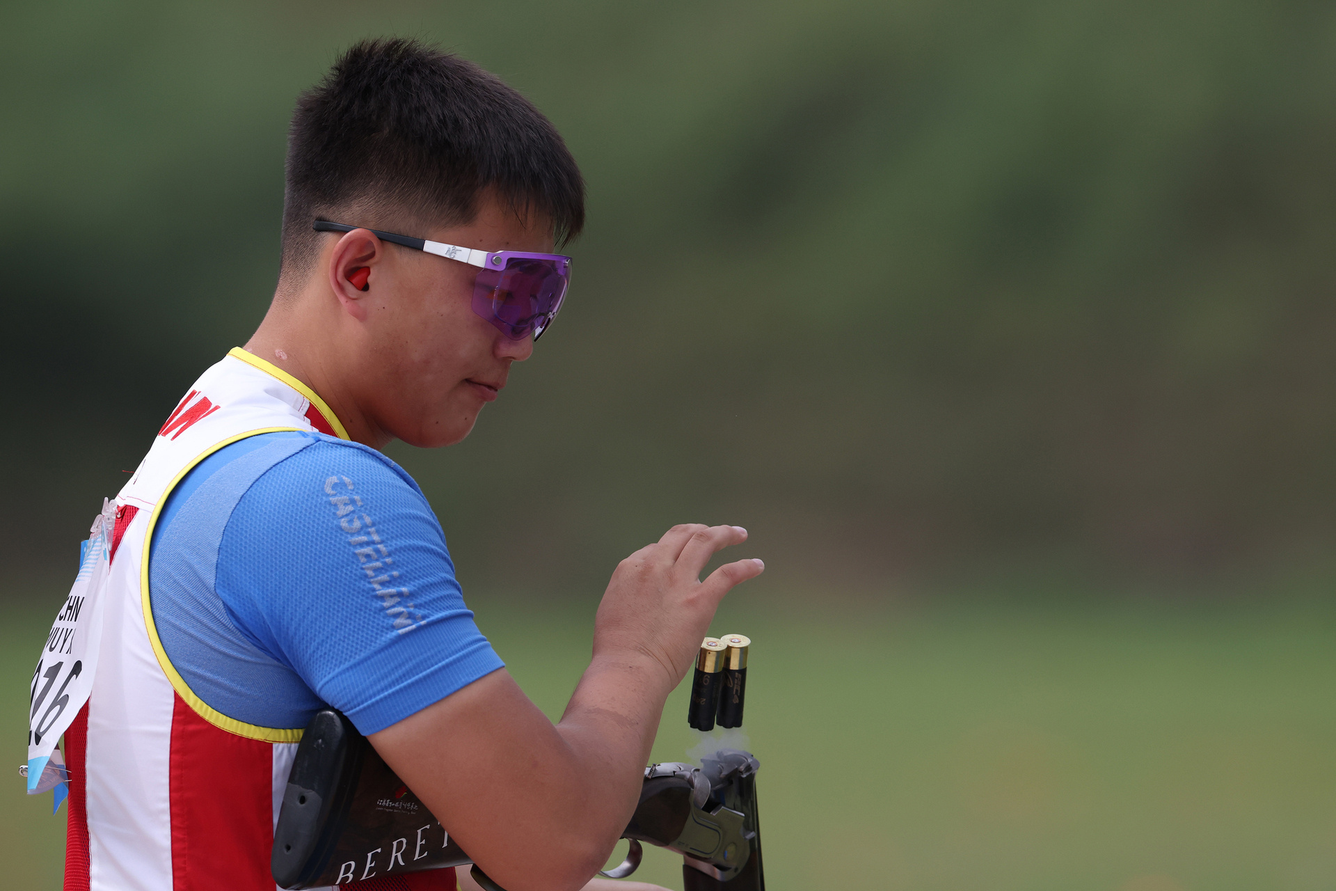 江苏运动员吴云轩助力中国队夺得射击男子双向飞碟团体金牌