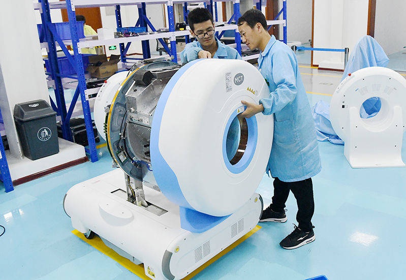 廊坊安次:高新技术企业所产小型移动ct列选北京冬奥会保障装备