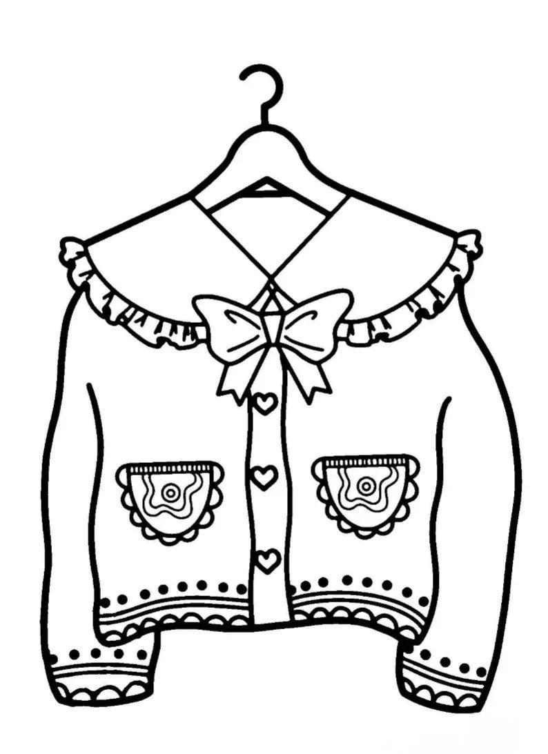 毛衣绘画素材与参考作品精选