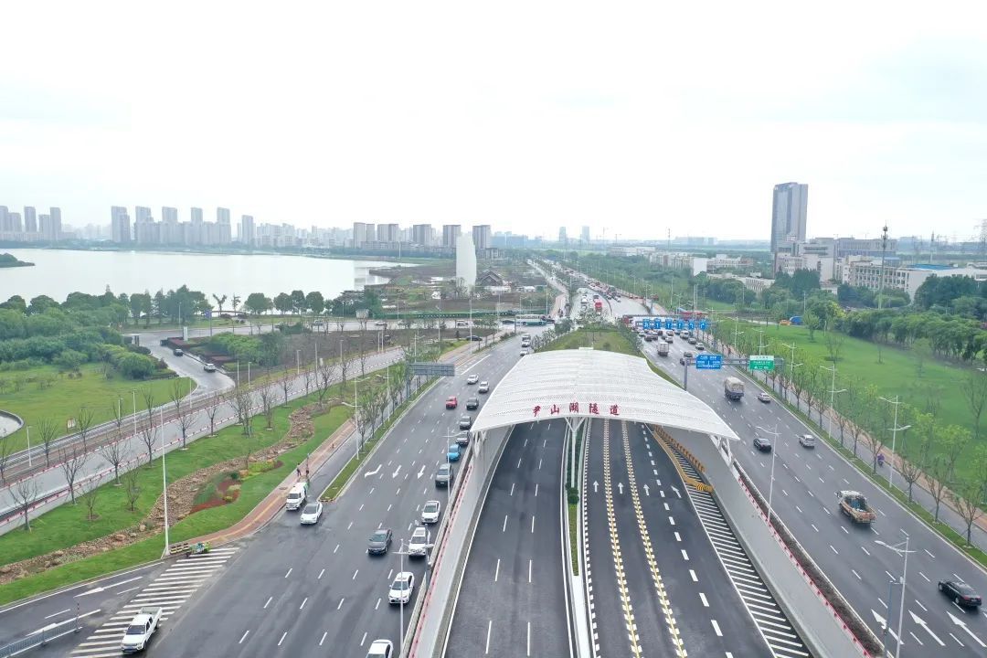 穿越国内最深湖底隧道!苏州南湖路快速路东延工程全面建成通车