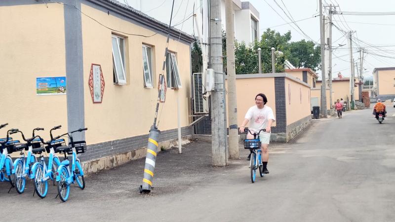 投放60辆共享单车到密云区金叵罗村 哈啰单车首次"进村"