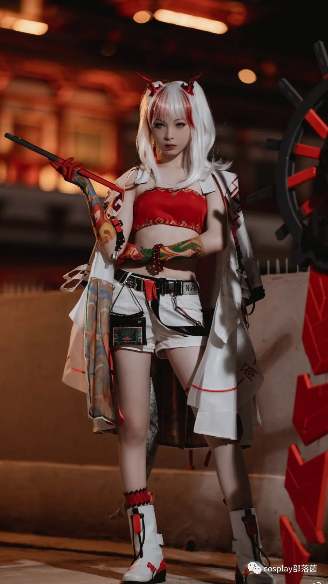 cos:明日方舟年cos正片@月什