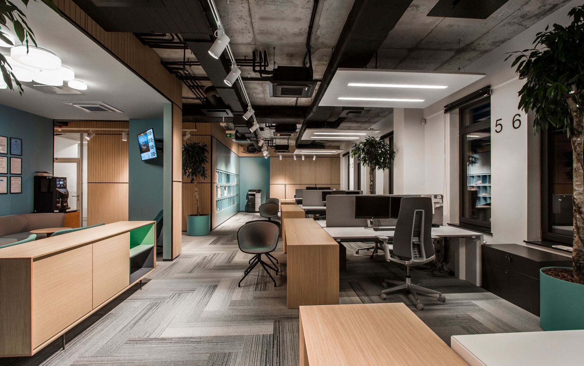 丰富多元的办公室设计案例,以不同形态造就完整工作空间