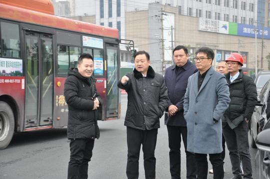 汤光华同志现场督办安全生产和重点项目建设工作