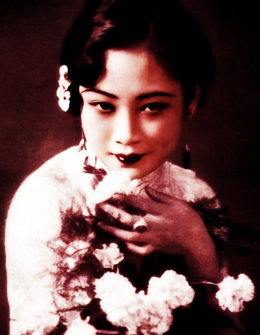 20年代民国"影后"胡蝶老照片.