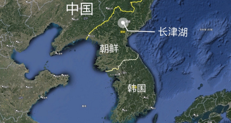 长津湖 地理位置图片