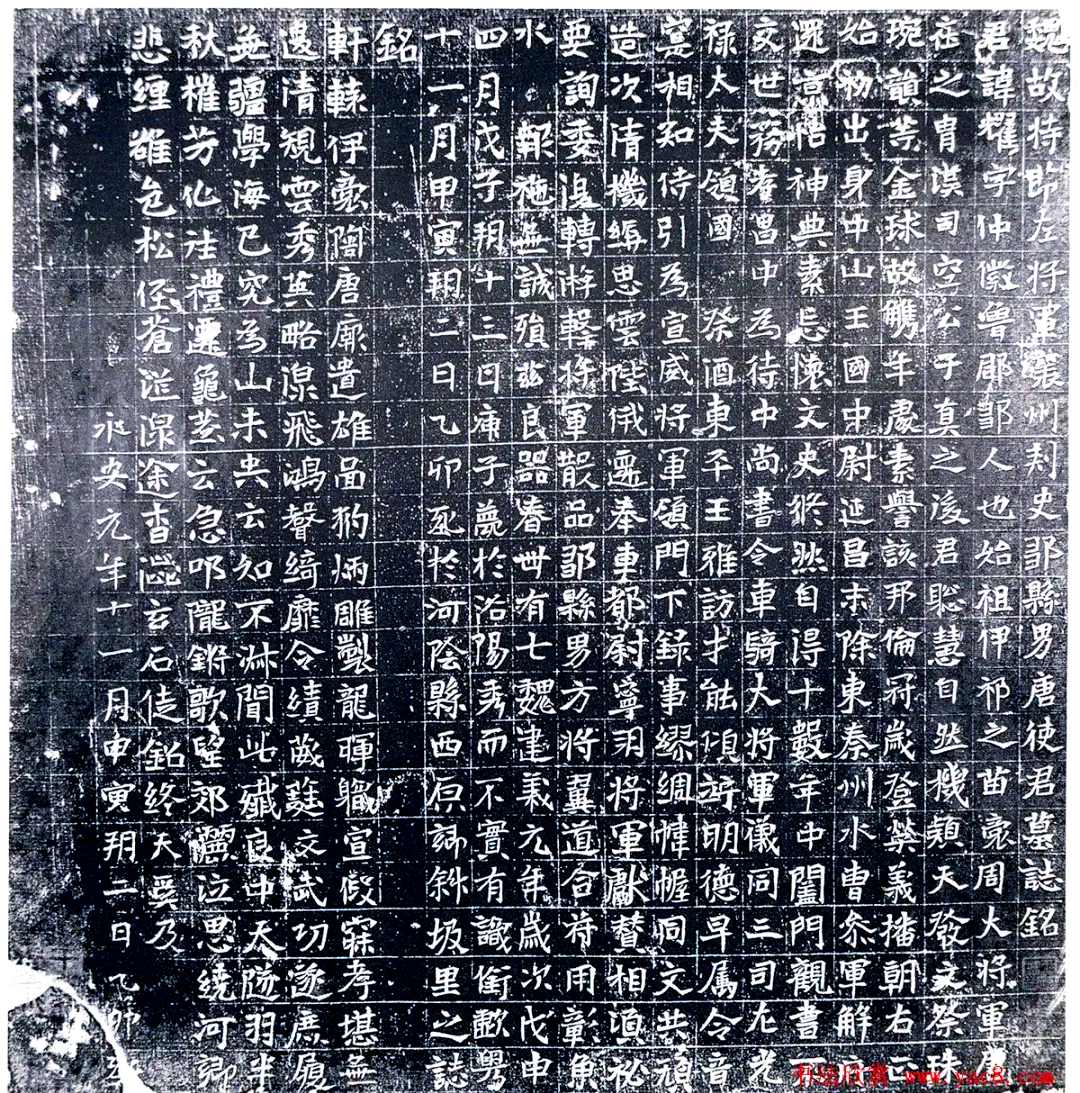 唐耀墓志:书法艺术与人物传奇的交织