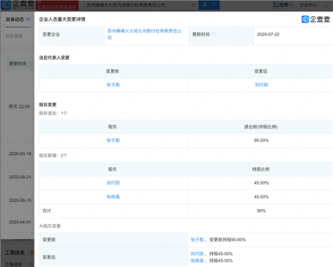 张雪峰女儿张姩菡再接手三家公司 原配李丽婧任峰学蔚来董事