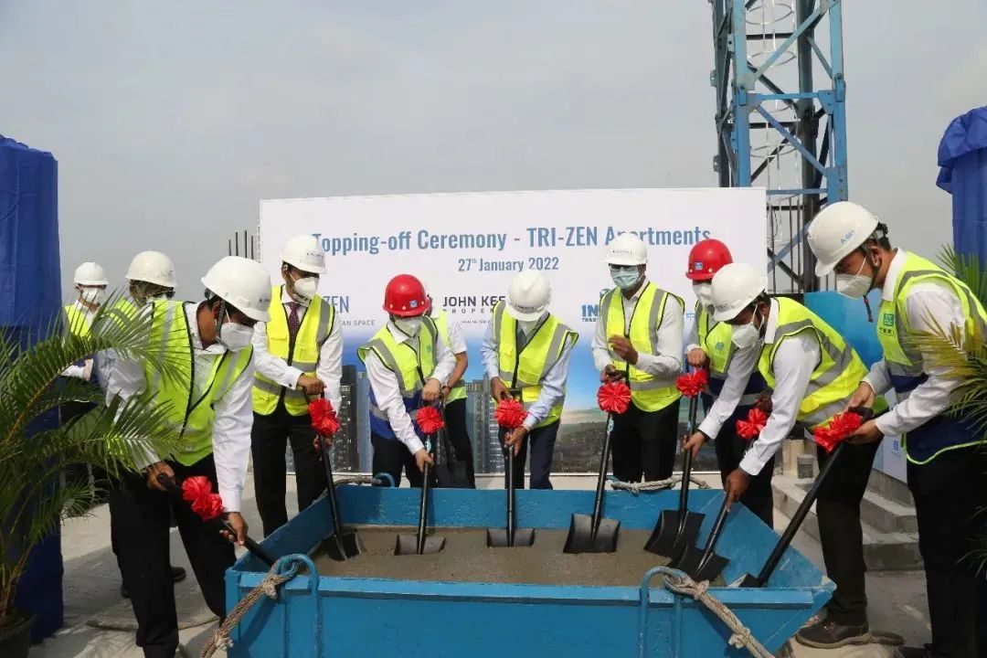 【聚焦】筑梦山海!中建三局两大海外项目喜封金顶!