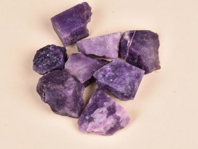 紫云母石真假图片图片