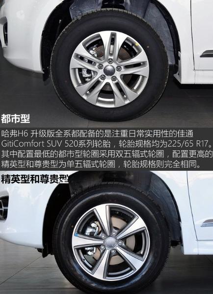 哈弗h2原配轮胎型号是什么?