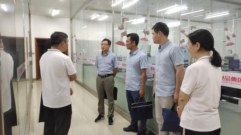 滁州市市场监管局走进企业开展"食安安徽"品牌宣贯工作