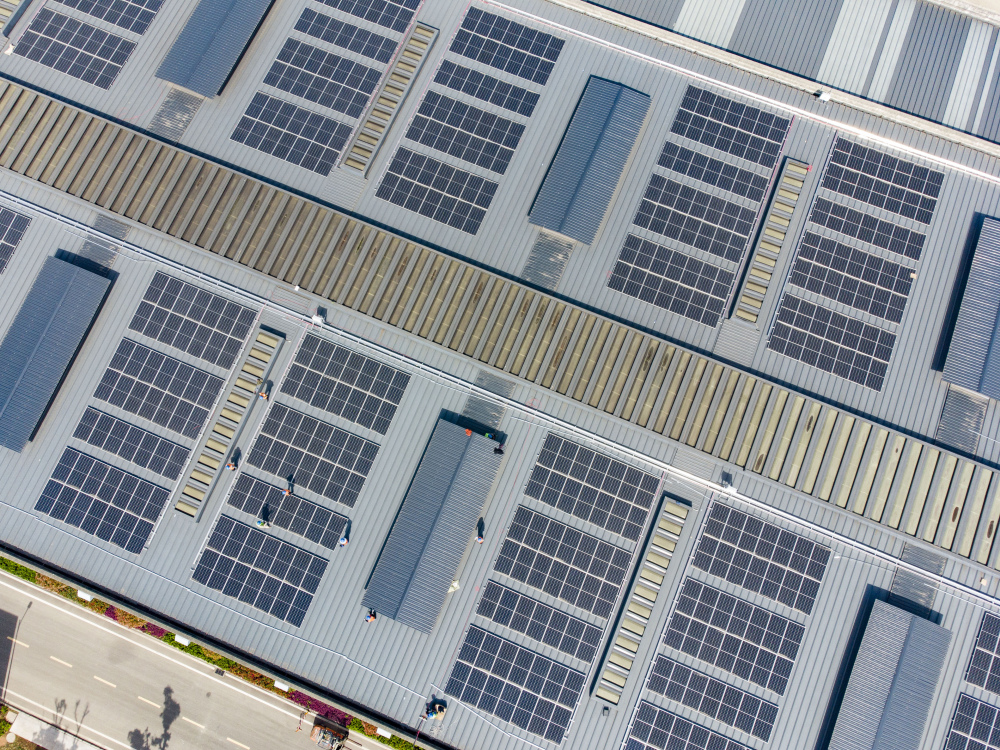 图片新闻|垫江:工厂屋顶变身光伏发电站