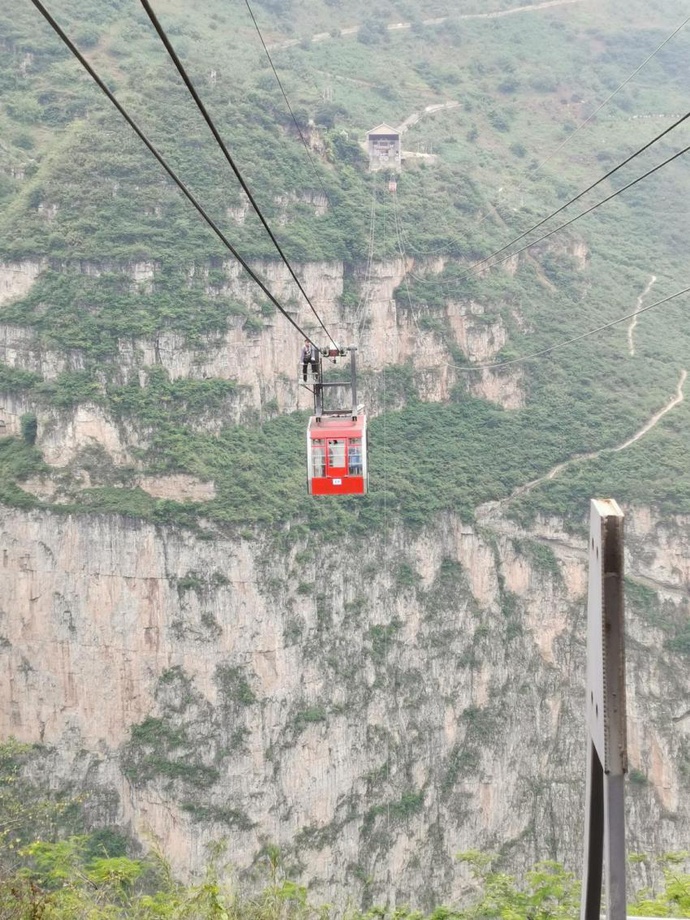 古路村索道图片