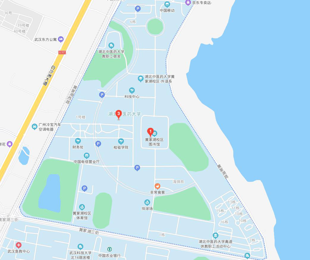 湖北医药学院地图图片