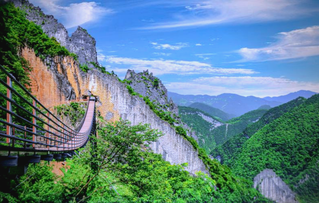 重庆涪陵武陵山大裂谷景区成功升级为国家5a级旅游景区