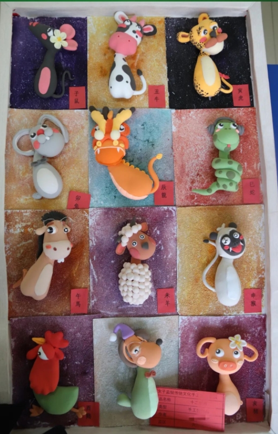 传统文化润心灵手工作品寄新生