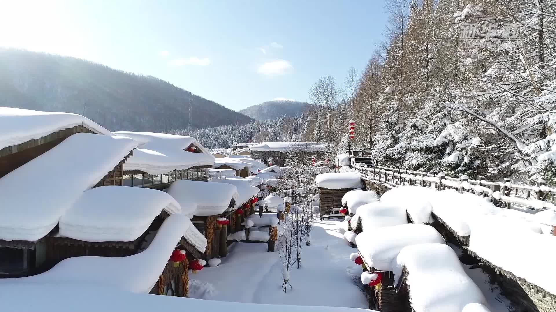 中国雪乡里最美的大雪