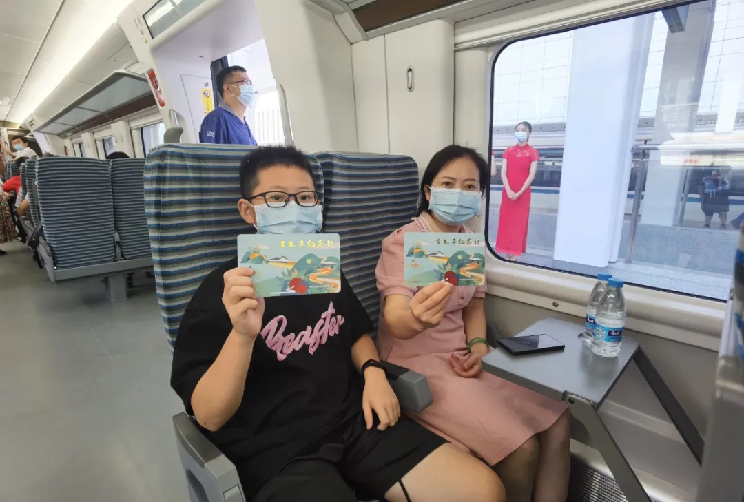 和合号出发!金台铁路开出台州首趟市郊列车