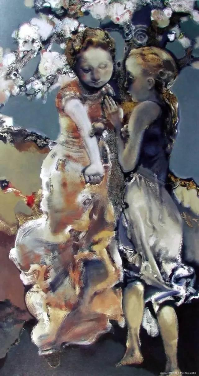 夏俊娜|拥有诗人气质的女画家