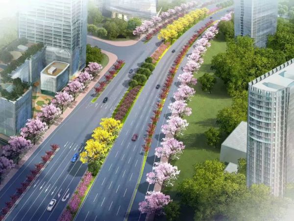 玉林这条道路开工建设,连接