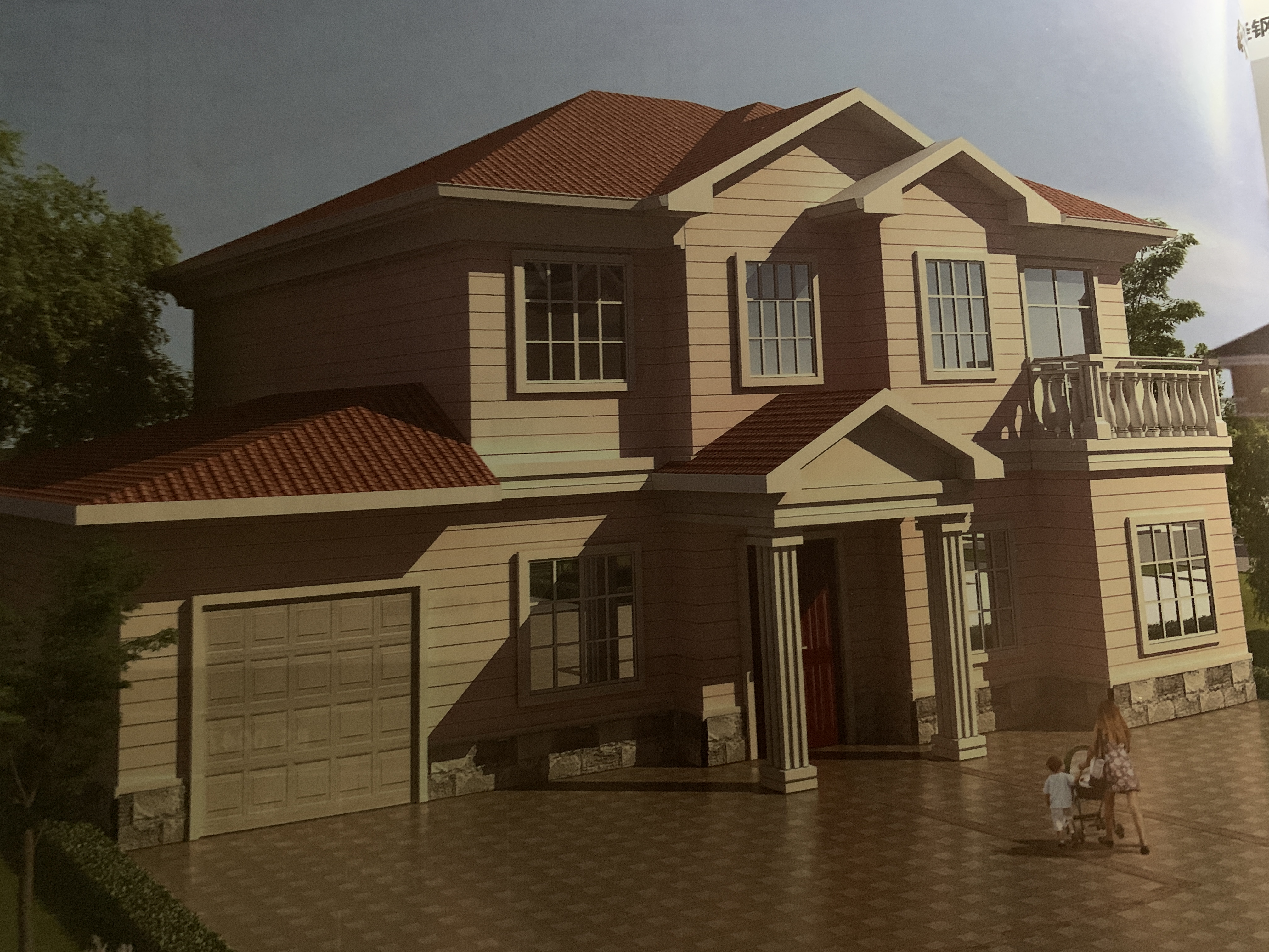 装配式集成别墅户型案例